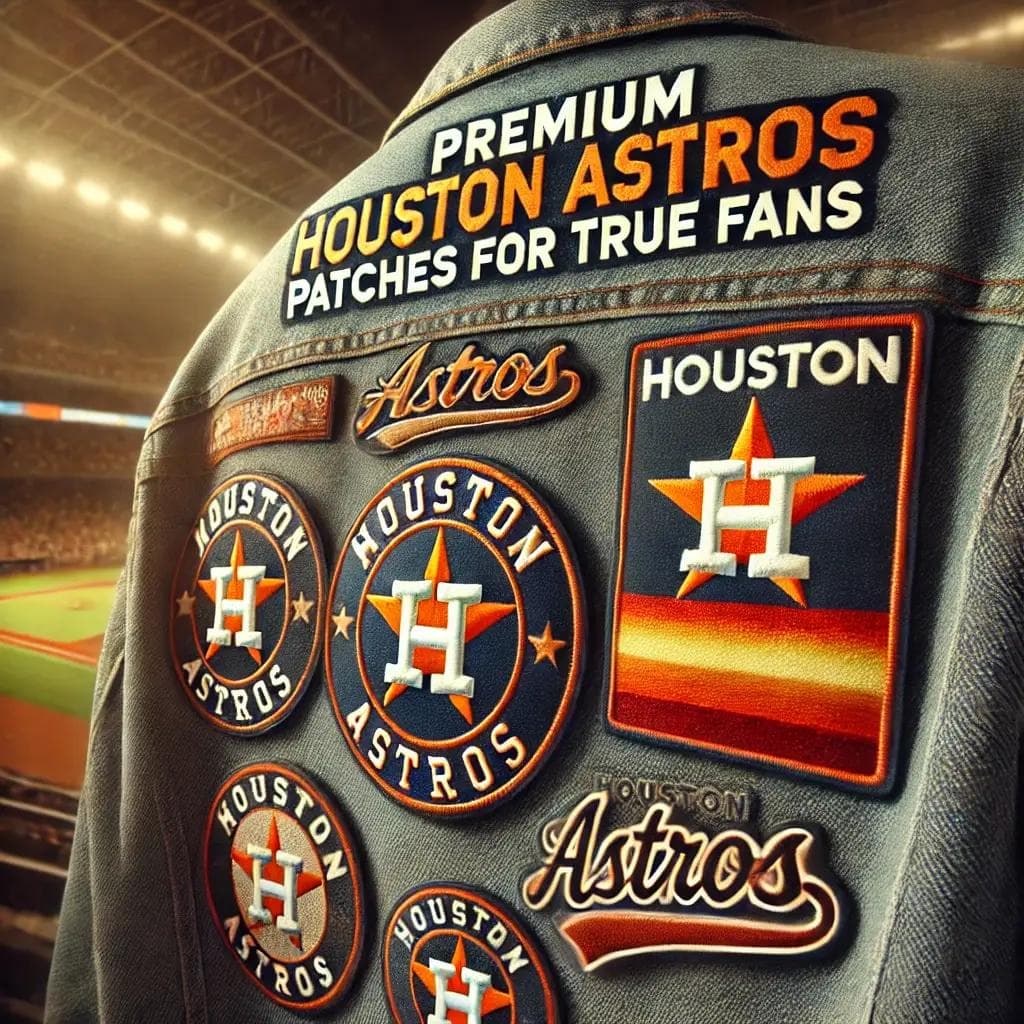 Express Your Astros Pride: Premium Houston Astros Patches for True Fans