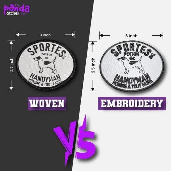 Embroidery VS Woven Patches – What to Choose?