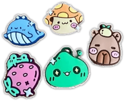 Custom PVC Shoe Charms - Custom patches with low minimums and fast delivery | Panda Patches